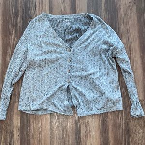American Eagle Long Sleeve Front Tie